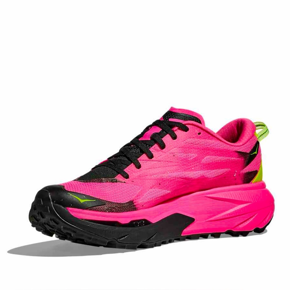👛 HOKA MAFATE 5 NEON ROSE 💓 - Picture 3 of 4